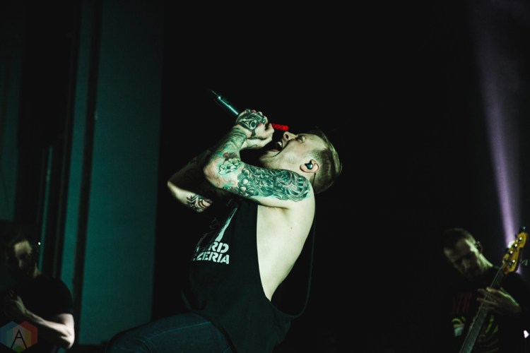 Architects performs at the Danforth Music Hall in Toronto on April 6, 2017. (Photo: Kelsey Giesbrecht/Aesthetic Magazine)