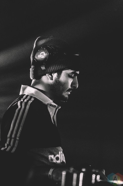 Ardalan performs at Snowbombing Canada at Sun Peaks Resort in Sun Peaks, British Columbia on April 8, 2017. (Photo: Timothy Nguyen/Aesthetic Magazine)