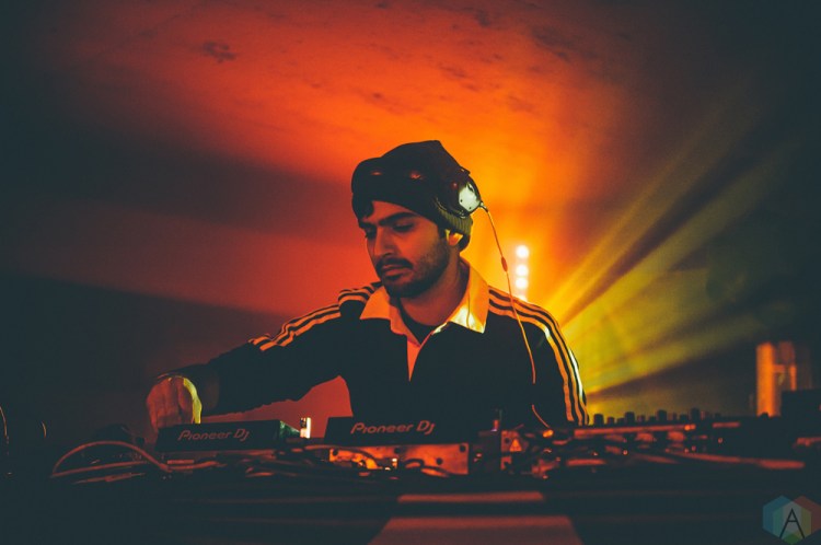 Ardalan performs at Snowbombing Canada at Sun Peaks Resort in Sun Peaks, British Columbia on April 8, 2017. (Photo: Timothy Nguyen/Aesthetic Magazine)