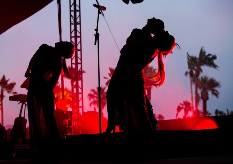 Banks performs at the Coachella Music Festival in Indio, California on April 14, 2017. (Photo: Erik Voake)