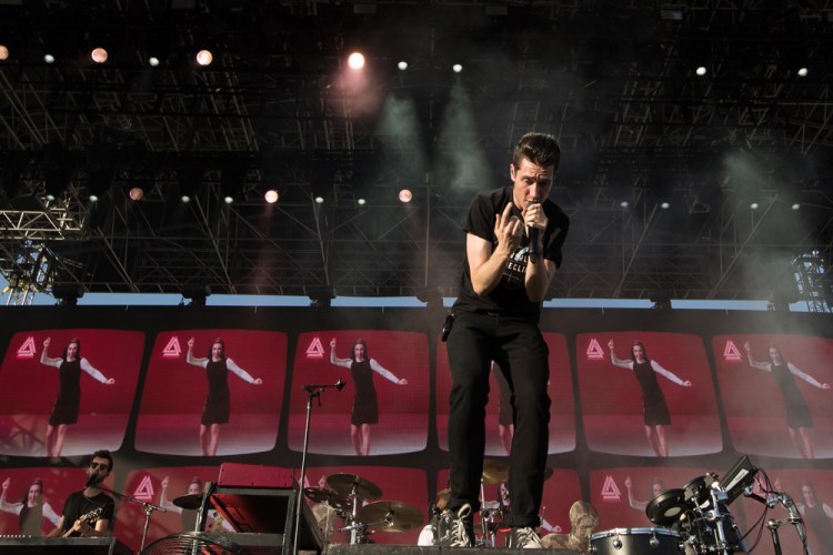 Bastille performs at the Coachella Music Festival in Indio, California on April 15, 2017. (Photo: Julian Bajsel)