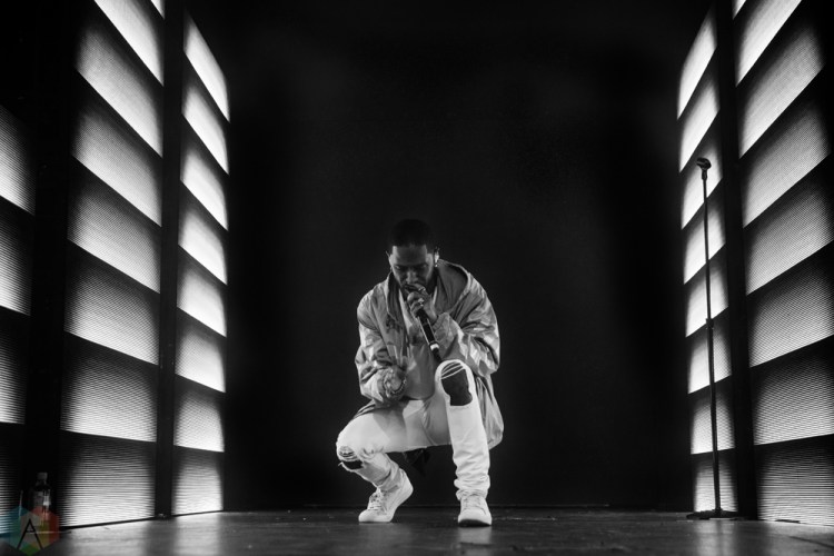 Big Sean performs at Rebel in Toronto on April 2, 2017. (Photo: Brandon Newfield/Aesthetic Magazine)