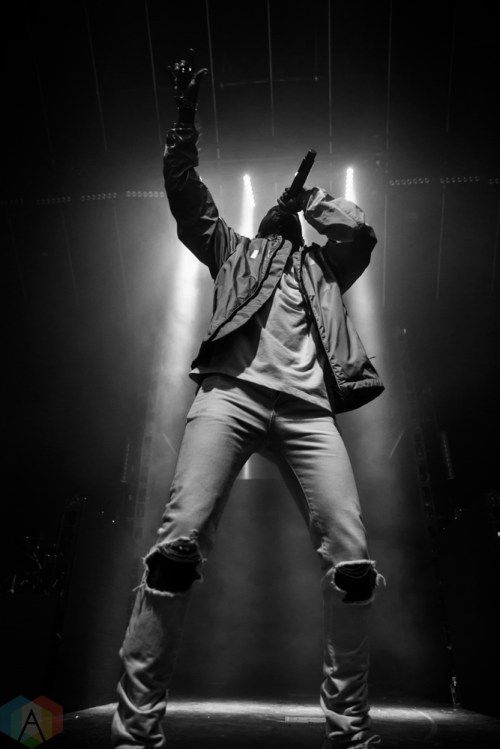 Big Sean performs at Rebel in Toronto on April 2, 2017. (Photo: Brandon Newfield/Aesthetic Magazine)