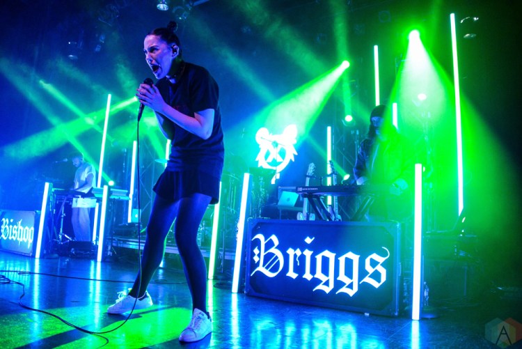 Bishop Briggs performs at the El Rey Theatre in Los Angeles on April 13, 2017. (Photo: Alx Bear/Aesthetic Magazine)