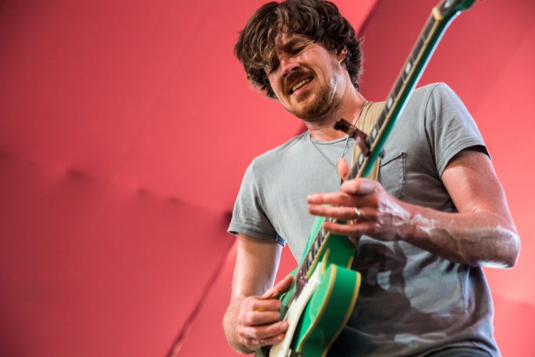 Black Pistol Fire performs at Stagecoach Festival at the Empire Polo Club in Indio, California on April 29, 2017. (Photo: Erik Voake)