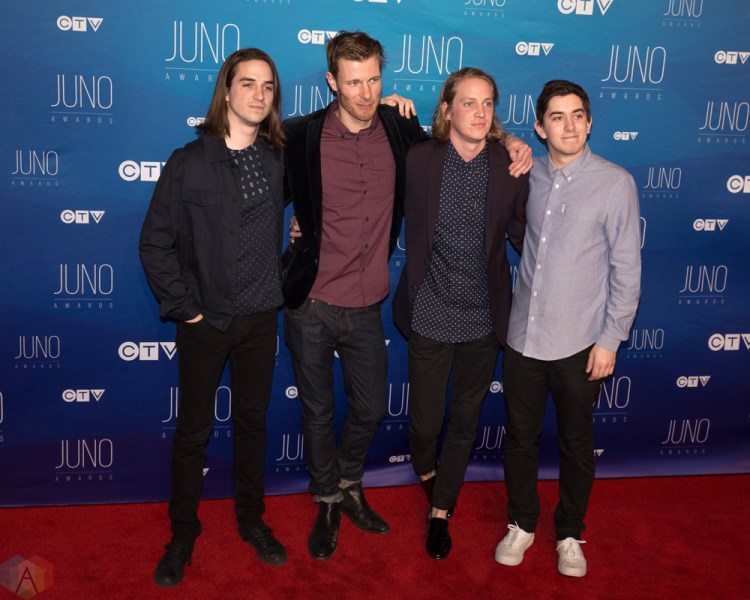 Bleeker attends the 2017 JUNO Awards at the Canadian Tire Centre in Ottawa on April 2, 2017. (Photo: Brendan Albert/Aesthetic Magazine)