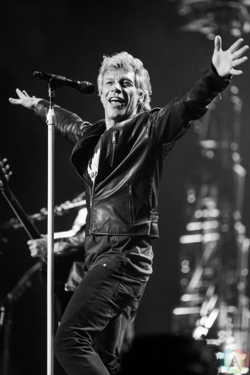 Bon Jovi performs at the Air Canada Centre in Toronto on April 10, 2017. (Photo: Brandon Newfield/Aesthetic Magazine)