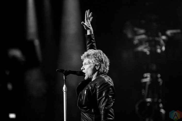 Bon Jovi performs at the Air Canada Centre in Toronto on April 10, 2017. (Photo: Brandon Newfield/Aesthetic Magazine)