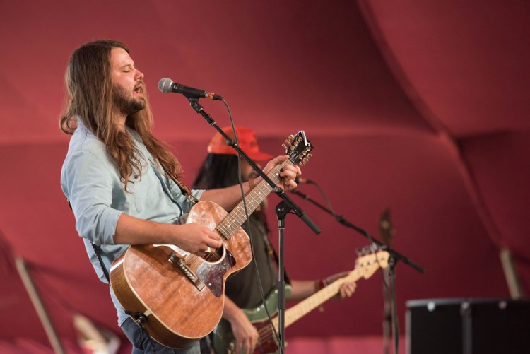 Brent Cobb performs at Stagecoach Festival at the Empire Polo Club in Indio, California on April 29, 2017. (Photo: Everett Fitzpatrick)