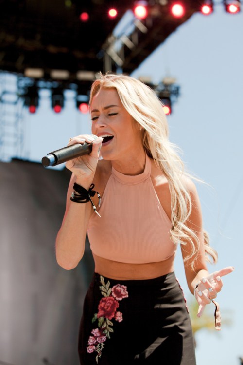 Brooke Eden performs at Stagecoach Festival at the Empire Polo Club in Indio, California on April 29, 2017. (Photo: Mitch Brown)