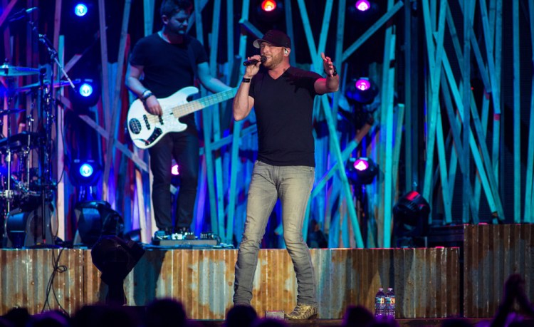 Cole Swindell performs at Stagecoach Festival at the Empire Polo Club in Indio, California on April 28, 2017. (Photo: Erik Voake)