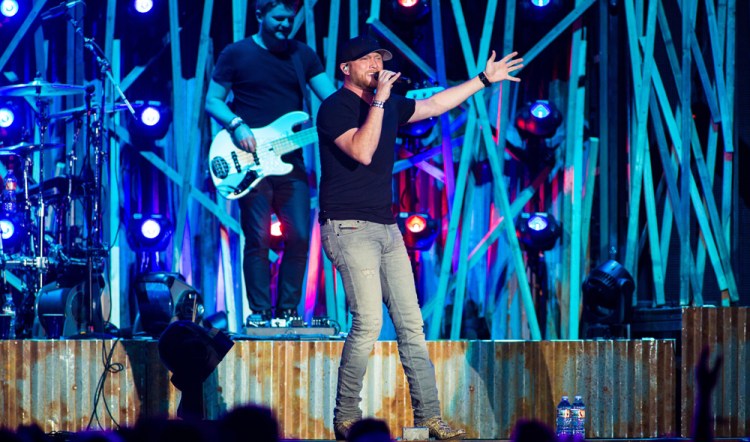 Cole Swindell performs at Stagecoach Festival at the Empire Polo Club in Indio, California on April 28, 2017. (Photo: Erik Voake)