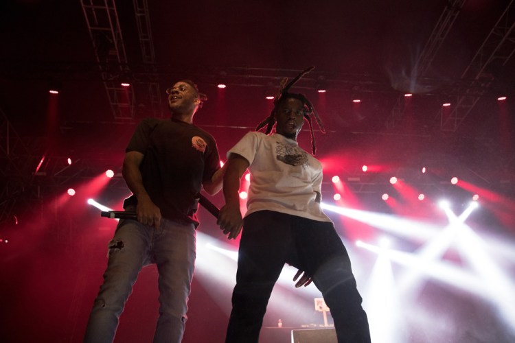 Denzel Curry performs at the Coachella Music Festival in Indio, California on April 14, 2017. (Photo: Julian Bajsel)
