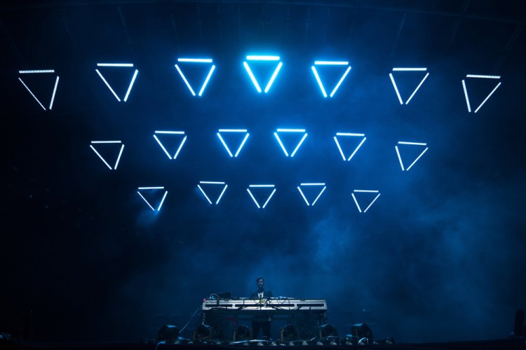 Dillon Francis performs at the Coachella Music Festival in Indio, California on April 14, 2017. (Photo: Roger Ho)