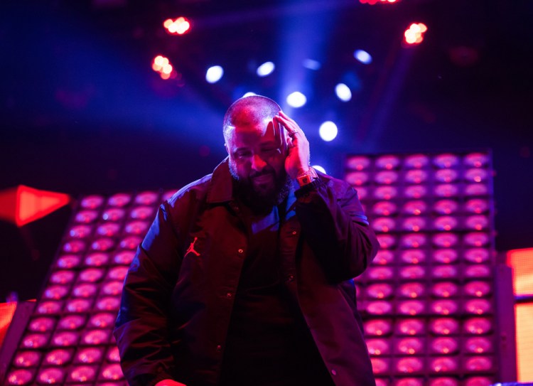 DJ Khaled performs at the Coachella Music Festival in Indio, California on April 16, 2017. (Photo: Greg Noire)