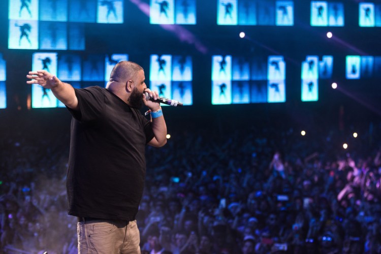 DJ Khaled performs at the Coachella Music Festival in Indio, California on April 16, 2017. (Photo: Julian Bajsel)