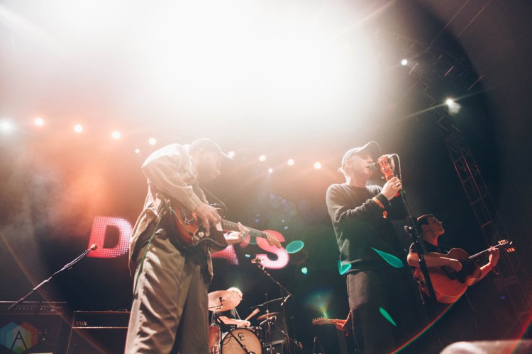DMA's performs at Live at Leeds Festival in Leeds, UK on April 29, 2017. (Photo: Priti Shikotra/Aesthetic Magazine)