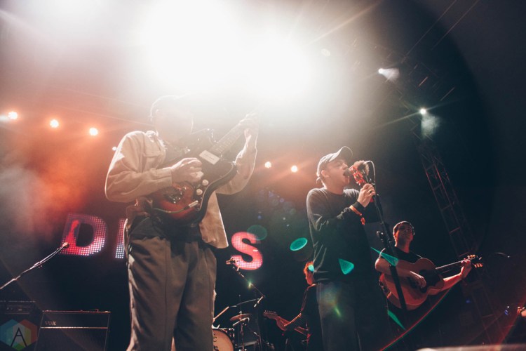 DMA's performs at Live at Leeds Festival in Leeds, UK on April 29, 2017. (Photo: Priti Shikotra/Aesthetic Magazine)
