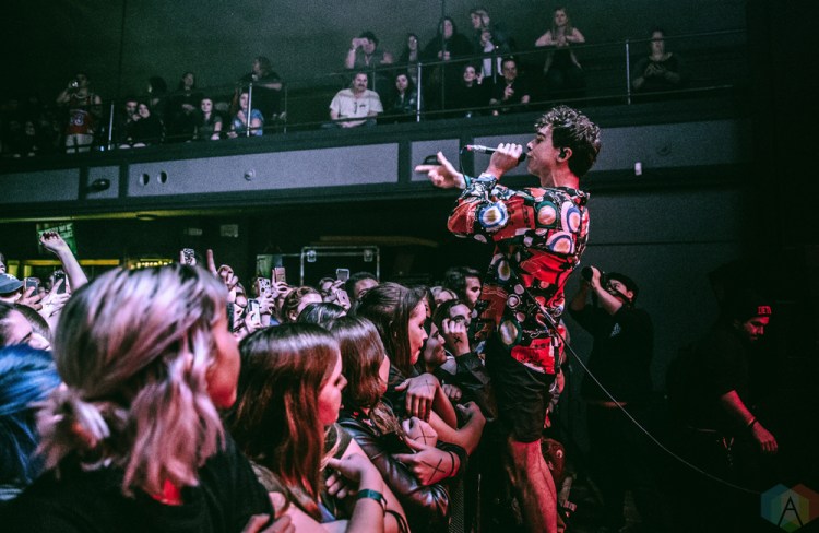 Don Broco performs at St. Andrew's Hall in Detroit on April 8, 2017. (Photo: Ciara Glagola/Aesthetic Magazine)