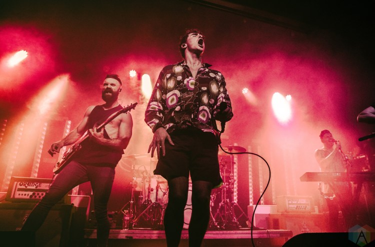 Don Broco performs at St. Andrew's Hall in Detroit on April 8, 2017. (Photo: Ciara Glagola/Aesthetic Magazine)