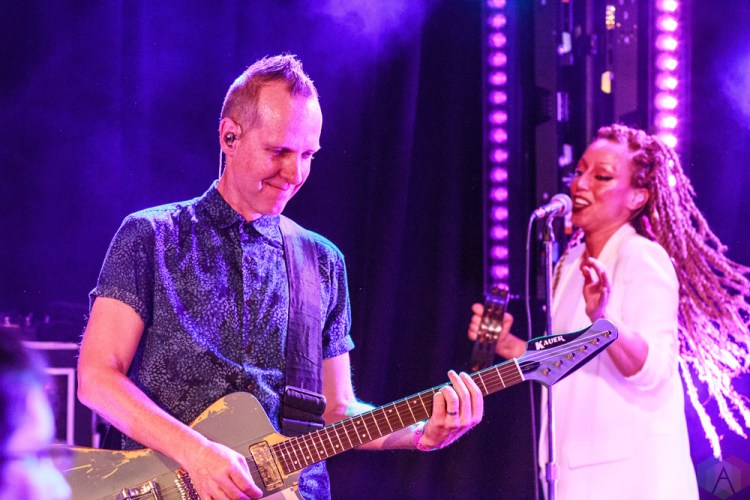Dreamcar performs at the Roxy Theatre in Hollywood, California on April 12, 2017. (Photo: James Alvarez/Aesthetic Magazine)