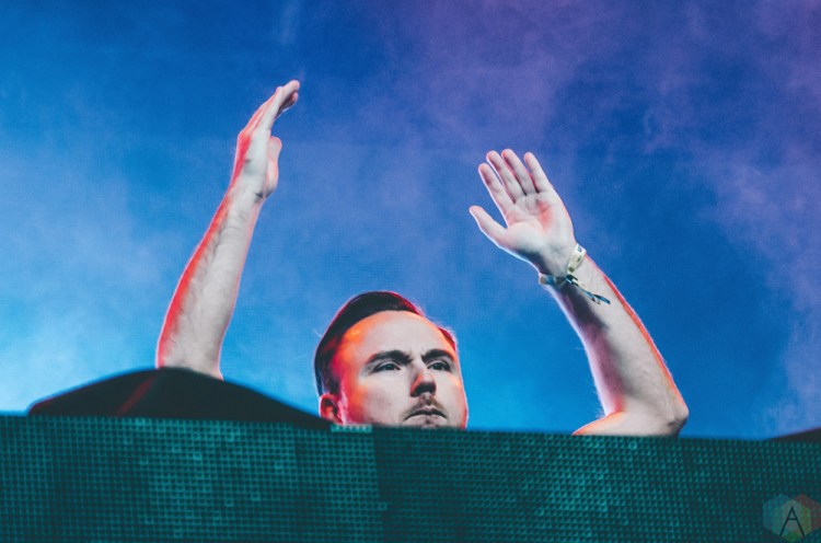 Duke Dumont performs at Snowbombing Canada at Sun Peaks Resort in Sun Peaks, British Columbia on April 8, 2017. (Photo: Timothy Nguyen/Aesthetic Magazine)