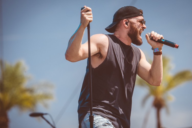 Dylan Scott performs at Stagecoach Festival at the Empire Polo Club in Indio, California on April 28, 2017. (Photo: Chris Miller)