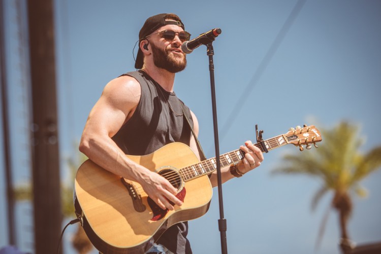 Dylan Scott performs at Stagecoach Festival at the Empire Polo Club in Indio, California on April 28, 2017. (Photo: Chris Miller)
