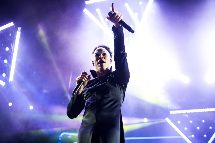 Empire Of The Sun performs at the Coachella Music Festival in Indio, California on April 14, 2017. (Photo: Greg Noire)