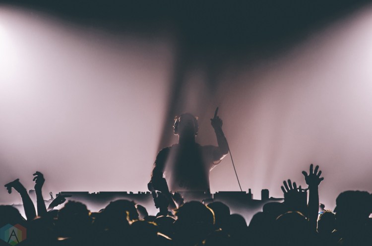 Getter performs at Snowbombing Canada at Sun Peaks Resort in Sun Peaks, British Columbia on April 8, 2017. (Photo: Timothy Nguyen/Aesthetic Magazine)