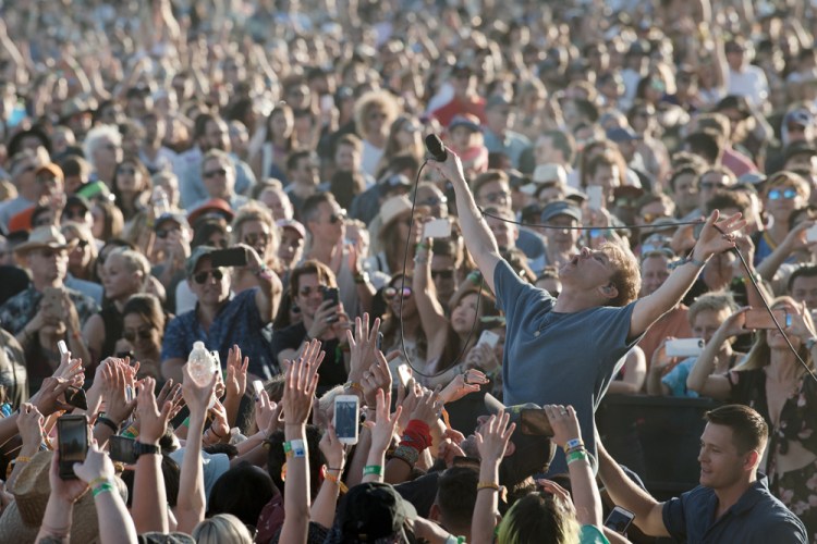 Glass Animals performs at the Coachella Music Festival in Indio, California on April 14, 2017. (Photo: Roger Ho)