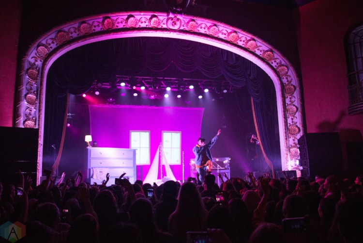 Gnash performs at the Opera House in Toronto on April 25, 2017. (Photo: Morgan Hotston/Aesthetic Magazine)