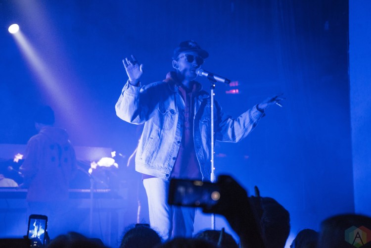 Gnash performs at the Opera House in Toronto on April 25, 2017. (Photo: Morgan Hotston/Aesthetic Magazine)