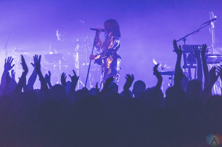 Goldfrapp performs at Brooklyn Steel in New York City on April 26, 2017. (Photo: Saidy Lopez/Aesthetic Magazine)