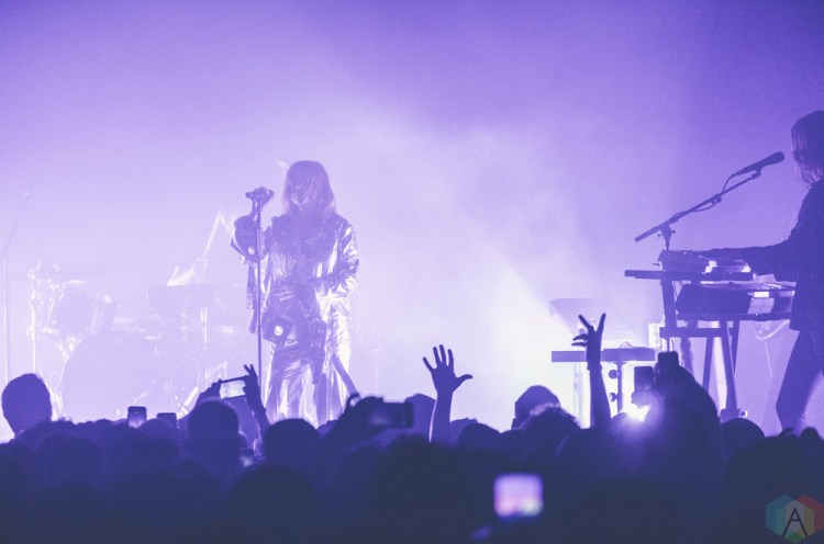 Goldfrapp performs at Brooklyn Steel in New York City on April 26, 2017. (Photo: Saidy Lopez/Aesthetic Magazine)