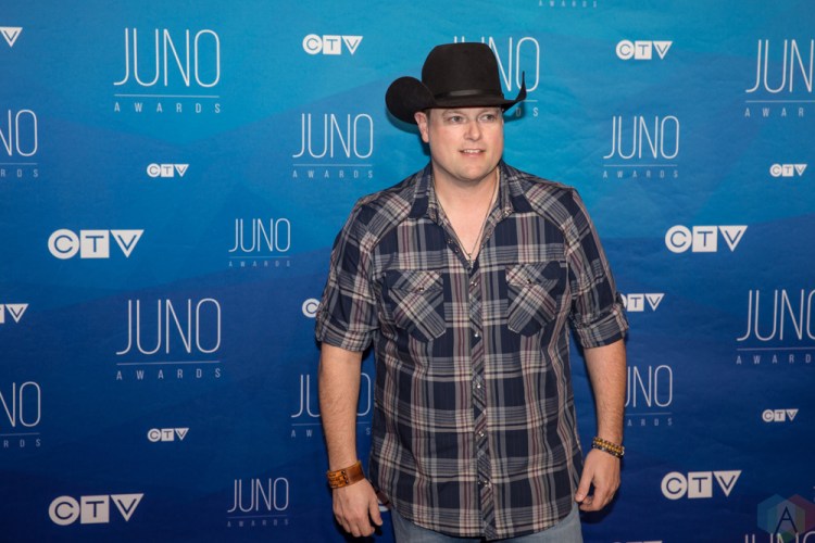 Gord Bamford attends the 2017 JUNO Awards at the Canadian Tire Centre in Ottawa on April 2, 2017. (Photo: Brendan Albert/Aesthetic Magazine)