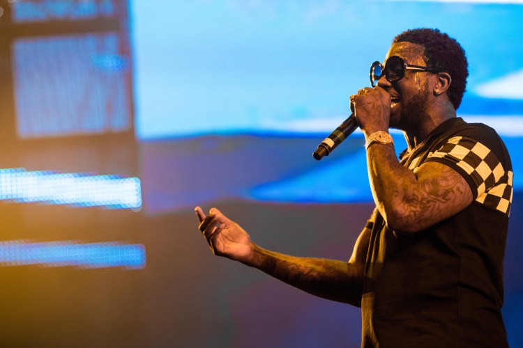 Gucci Mane performs at the Coachella Music Festival in Indio, California on April 15, 2017. (Photo: Greg Noire)