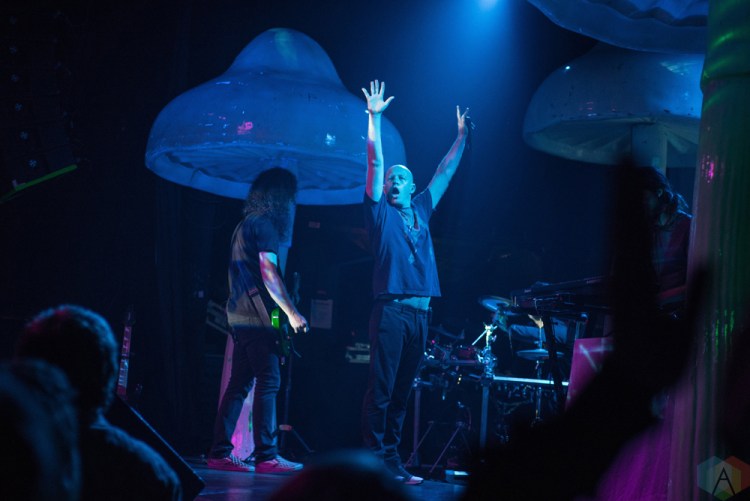 Infected Mushroom performs at the Phoenix Concert Theatre in Toronto on April 21, 2017. (Photo: Morgan Hotston/Aesthetic Magazine)