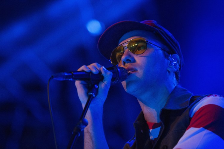 Jagwar Ma performs at the Coachella Music Festival in Indio, California on April 14, 2017. (Photo: Erik Voake)