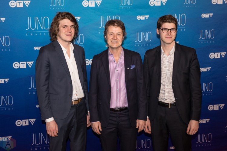 Jim Cuddy of Blue Rodeo attends the 2017 JUNO Awards at the Canadian Tire Centre in Ottawa on April 2, 2017. (Photo: Brendan Albert/Aesthetic Magazine)