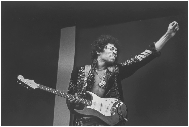 Jimi Hendrix in 1967. (Photo: Jim Marshall)