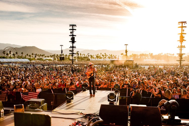 Jon Pardi performs at Stagecoach Festival at the Empire Polo Club in Indio, California on April 28, 2017. (Photo: Erik Voake)
