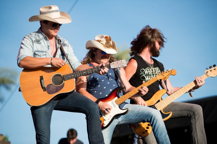 Jon Pardi performs at Stagecoach Festival at the Empire Polo Club in Indio, California on April 28, 2017. (Photo: Erik Voake)
