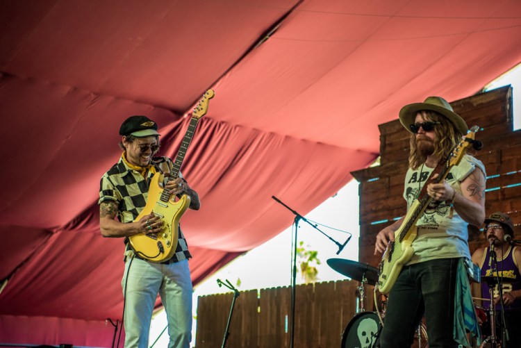 Jonathan Tyler performs at Stagecoach Festival at the Empire Polo Club in Indio, California on April 29, 2017. (Photo: Everett Fitzpatrick)
