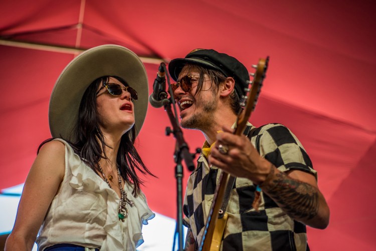 Jonathan Tyler performs at Stagecoach Festival at the Empire Polo Club in Indio, California on April 29, 2017. (Photo: Everett Fitzpatrick)