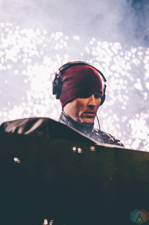 Kaskade performs at Snowbombing Canada at Sun Peaks Resort in Sun Peaks, British Columbia on April 8, 2017. (Photo: Timothy Nguyen/Aesthetic Magazine)