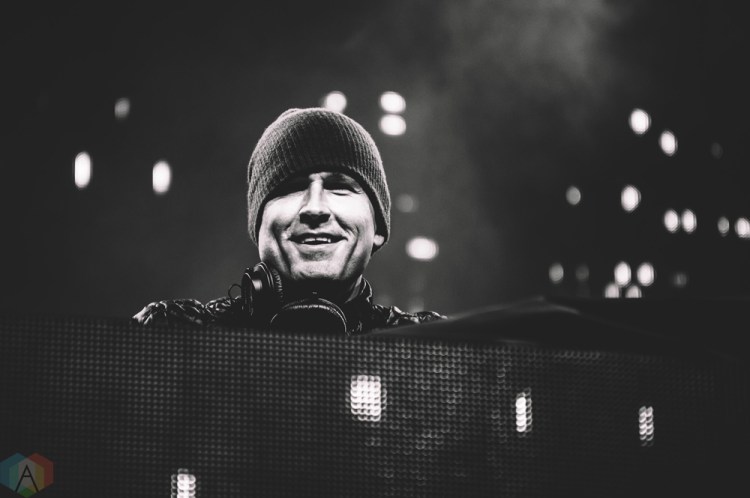 Kaskade performs at Snowbombing Canada at Sun Peaks Resort in Sun Peaks, British Columbia on April 8, 2017. (Photo: Timothy Nguyen/Aesthetic Magazine)