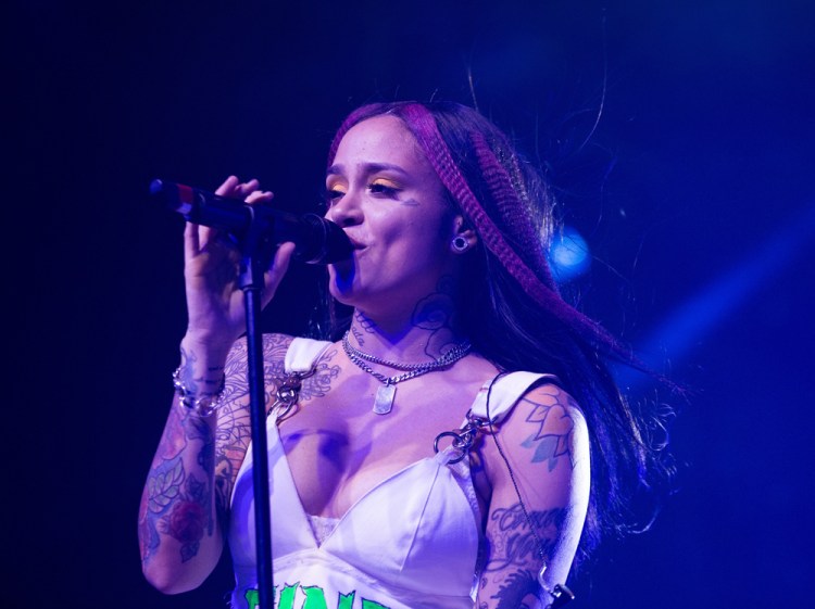 Kehlani performs at the Coachella Music Festival in Indio, California on April 16, 2017. (Photo: Greg Noire)