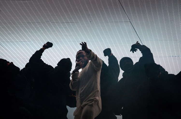 Kendrick Lamar performs at the Coachella Music Festival in Indio, California on April 16, 2017. (Photo: Greg Noire)