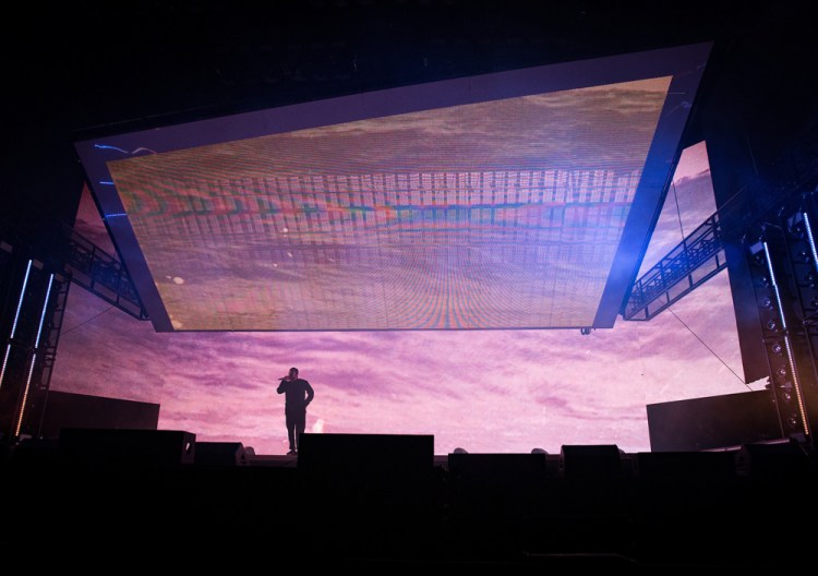 Kendrick Lamar performs at the Coachella Music Festival in Indio, California on April 16, 2017. (Photo: Greg Noire)